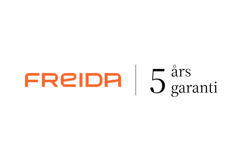 freida 5 års garanti för luftvarmepump logo